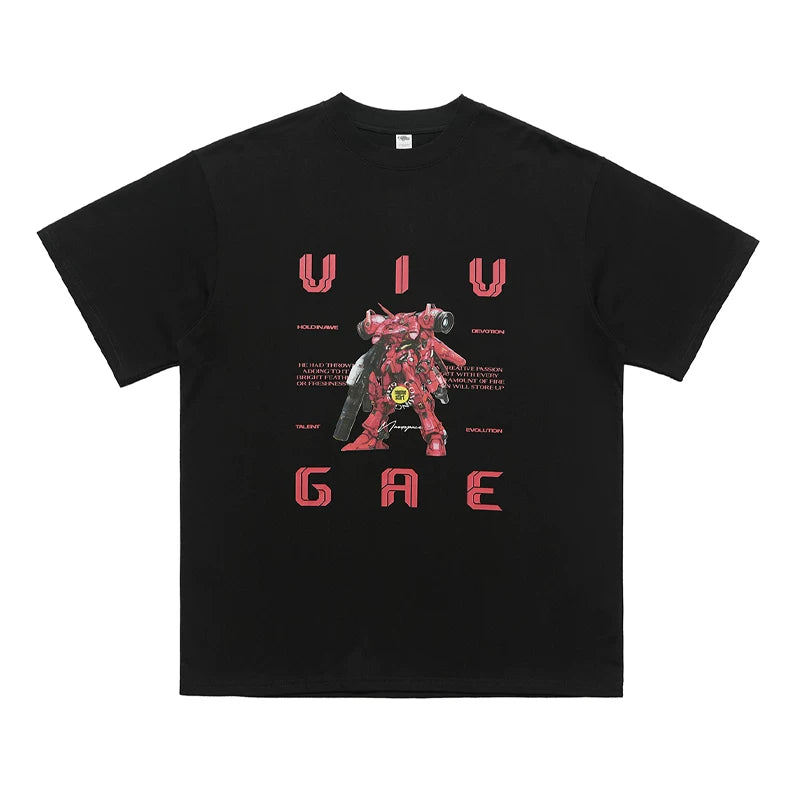 ONSEVENINE Mecha Robot Graphic Tee