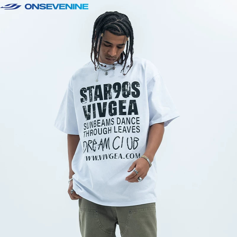 ONSEVENINE "Star 90s" Graphic Tee