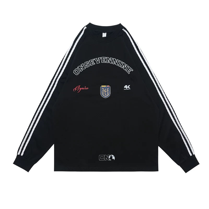ONSEVENINE Arch Branding Crest Long-Sleeve Sweatshirt