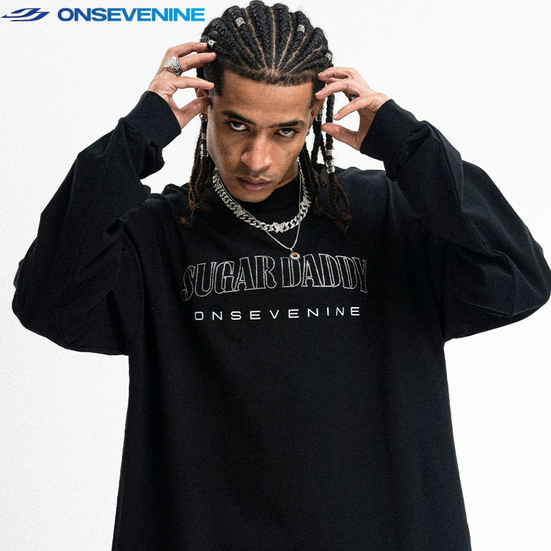 ONSEVENINE "Sugar Daddy" Long-Sleeve Graphic Tee
