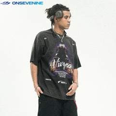 ONSEVENINE "Vivgea" Insect Graphic Tee