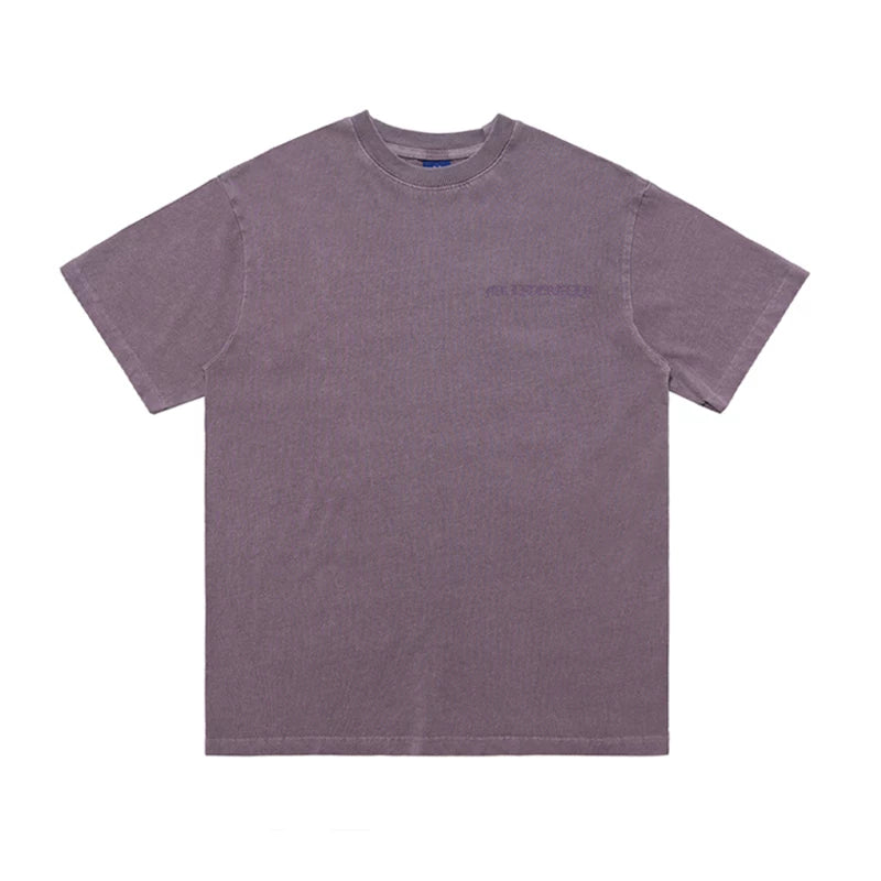 ONSEVENINE "Rage" Gothic Typography Graphic Tee