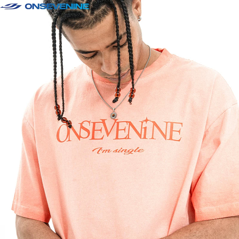 ONSEVENINE "I'm Single" Logo Graphic Tee