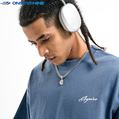 ONSEVENINE "Don't Give Up / Aspire" Quote Graphic Tee