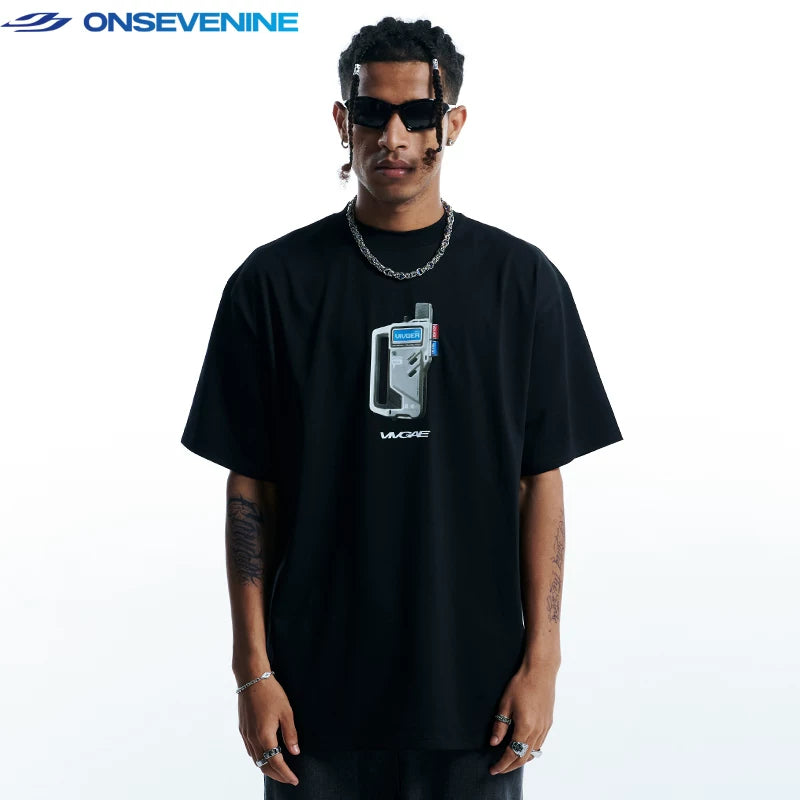 ONSEVENINE Tech-Device Graphic Tee