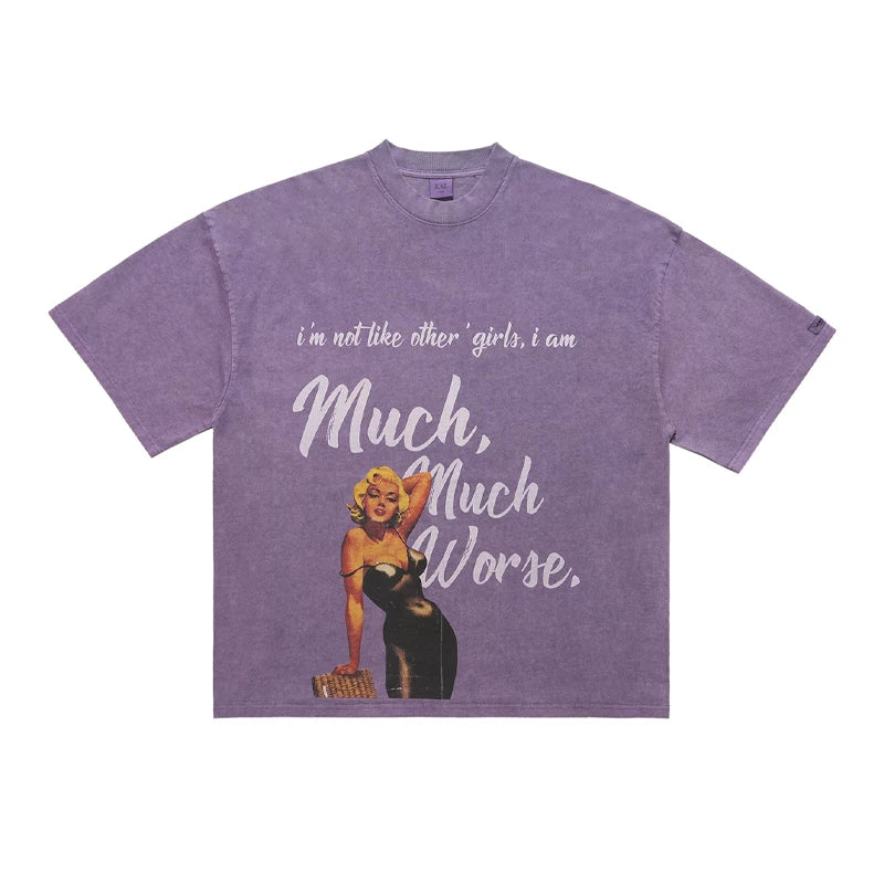 ONSEVENINE "Much, Much Worse" Graphic Tee