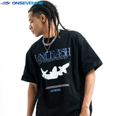 ONSEVENINE "Unleash Greatness" Bird Silhouette Graphic Tee