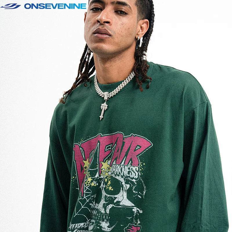 ONSEVENINE "Affair / Darkness" Graphic Tee