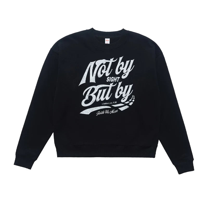 ONSEVENINE "Not by Sight" Off-White Sweatshirt
