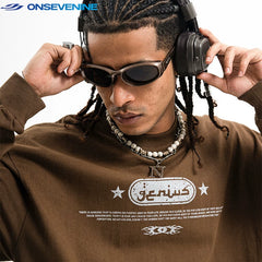 ONSEVENINE 260g Small Neckline Heavyweight Sweatshirt