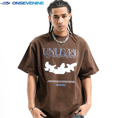 ONSEVENINE "Unleash Greatness" Bird Silhouette Graphic Tee