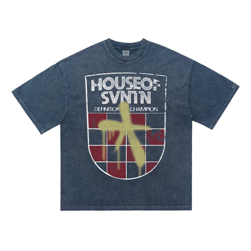 ONSEVENINE "House of SVNIN'N" Shield Graphic Tee