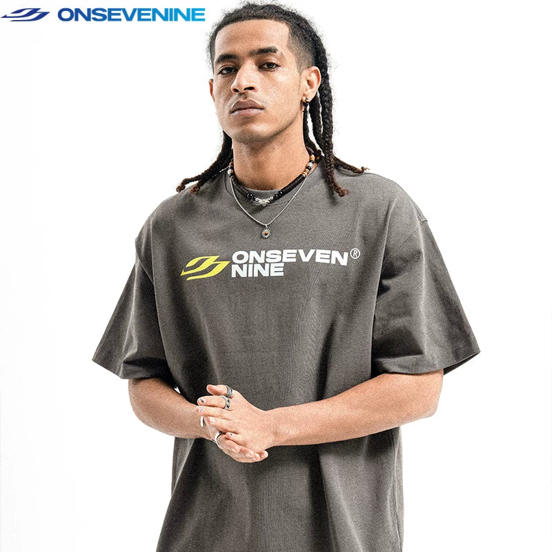 ONSEVENINE Classic Logo Minimalist Tee