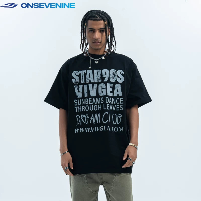ONSEVENINE "Star 90s" Graphic Tee