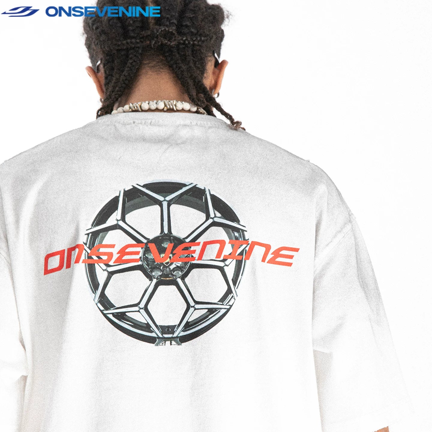 ONSEVENINE "Live with Passion" Supercar Graphic Tee