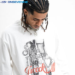 ONSEVENINE "Studio 1896 / Fucck Off" Graphic Tee