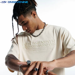 ONSEVENINE "Only Cash Nexus" Embroidered Sweatshirt
