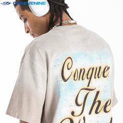 ONSEVENINE "Companion" Praying Cherub Graphic Tee