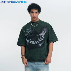 ONSEVENINE "Break the Silence" DJ Graphic Tee