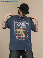 ONSEVENINE "House of SVNIN'N" Shield Graphic Tee