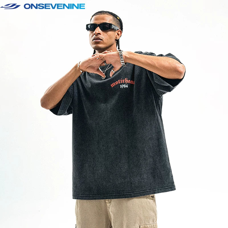 ONSEVENINE "Motörhead 1984 Tour" Back-Graphic Tee