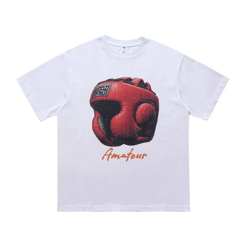 ONSEVENINE "Brave" Boxing Gloves Graphic Tee