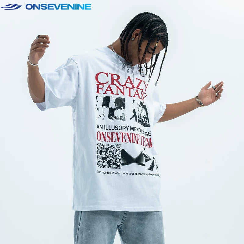 ONSEVENINE "Crazy Fantasy" Graphic Tee