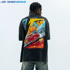 ONSEVENINE Piston Cup Racing Series / Lightning McQueen Graphic Tee