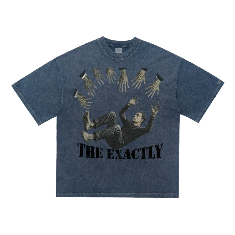 ONSEVENINE "The Exactly" Surreal Graphic Tee