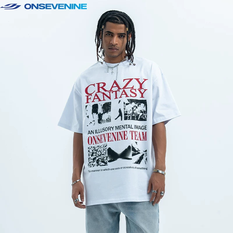 ONSEVENINE "Crazy Fantasy" Graphic Tee