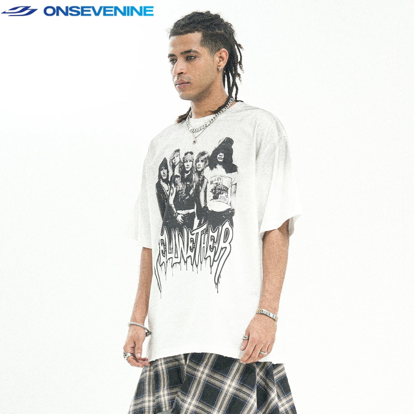 ONSEVENINE Rock Band Graphic Tee