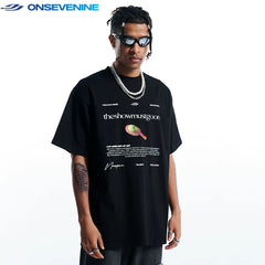 ONSEVENINE "The Show Must Go On" Graphic Tee