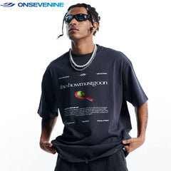 ONSEVENINE "The Show Must Go On" Graphic Tee