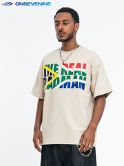 ONSEVENINE "The Real Madman" South African Flag Graphic Tee