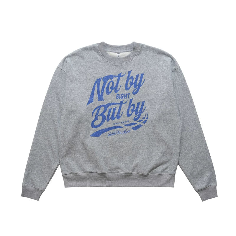 ONSEVENINE "Not by Sight" Off-White Sweatshirt