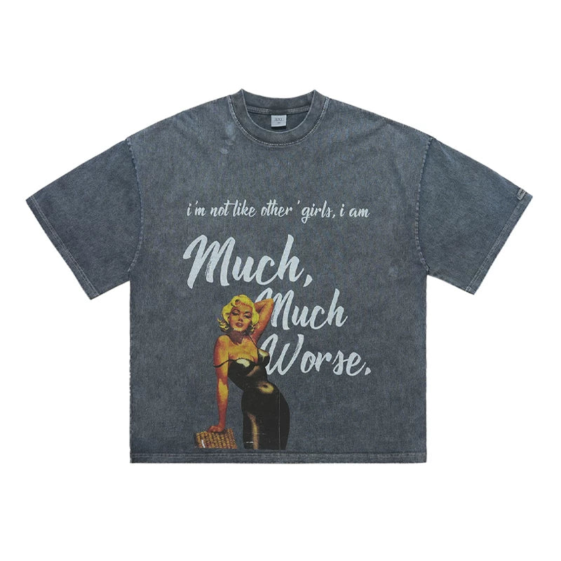 ONSEVENINE "Much, Much Worse" Graphic Tee