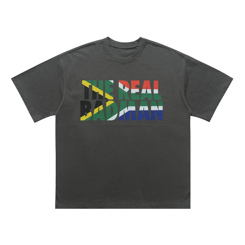 ONSEVENINE "The Real Madman" South African Flag Graphic Tee
