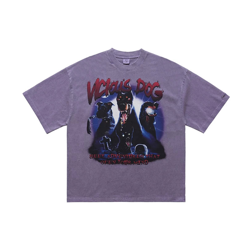 ONSEVENINE "Vicious Dog" Graphic Tee
