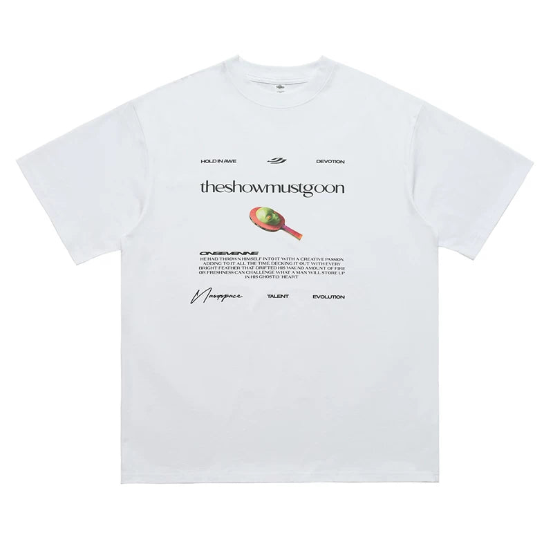 ONSEVENINE "The Show Must Go On" Graphic Tee