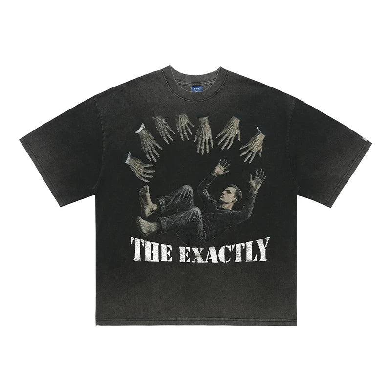 ONSEVENINE "The Exactly" Surreal Graphic Tee