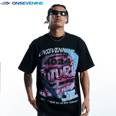 ONSEVENINE "The Future" Graphic Tee