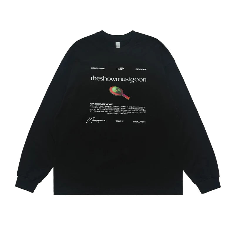 ONSEVENINE "The Show Must Go On" Graphic Tee