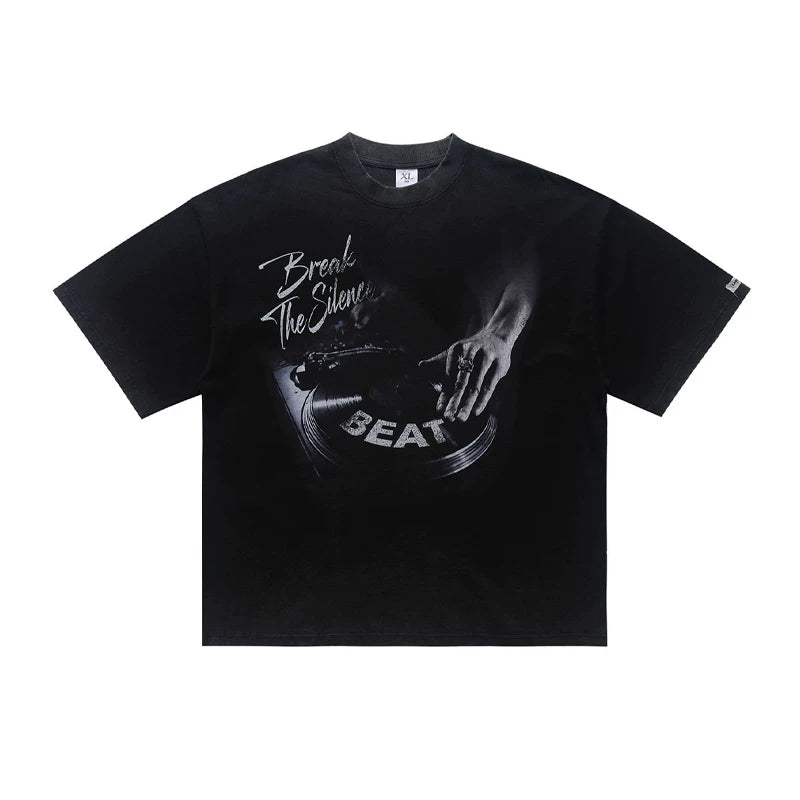 ONSEVENINE "Break the Silence" DJ Graphic Tee