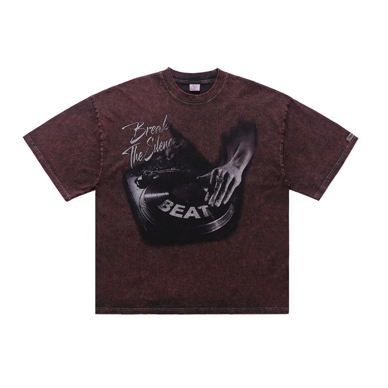 ONSEVENINE "Break the Silence" DJ Graphic Tee