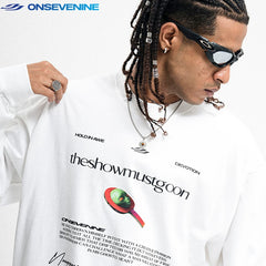 ONSEVENINE "The Show Must Go On" Graphic Tee
