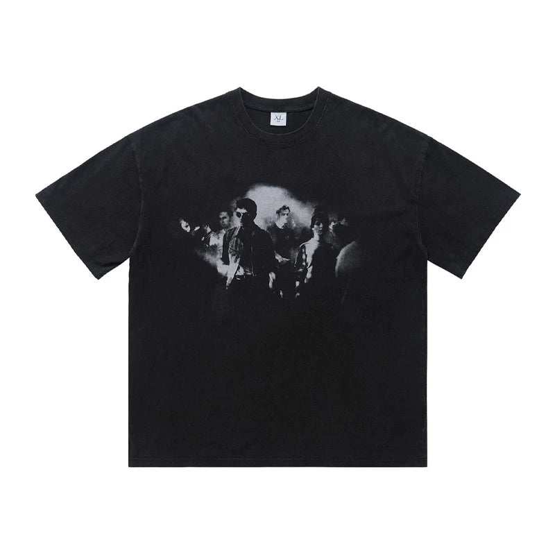 ONSEVENINE Vintage Band Photo Graphic Tee