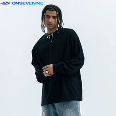 ONSEVENINE Essential Oversized Long-Sleeve Tee