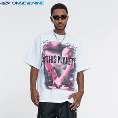 ONSEVENINE "This Planet" Graphic Tee