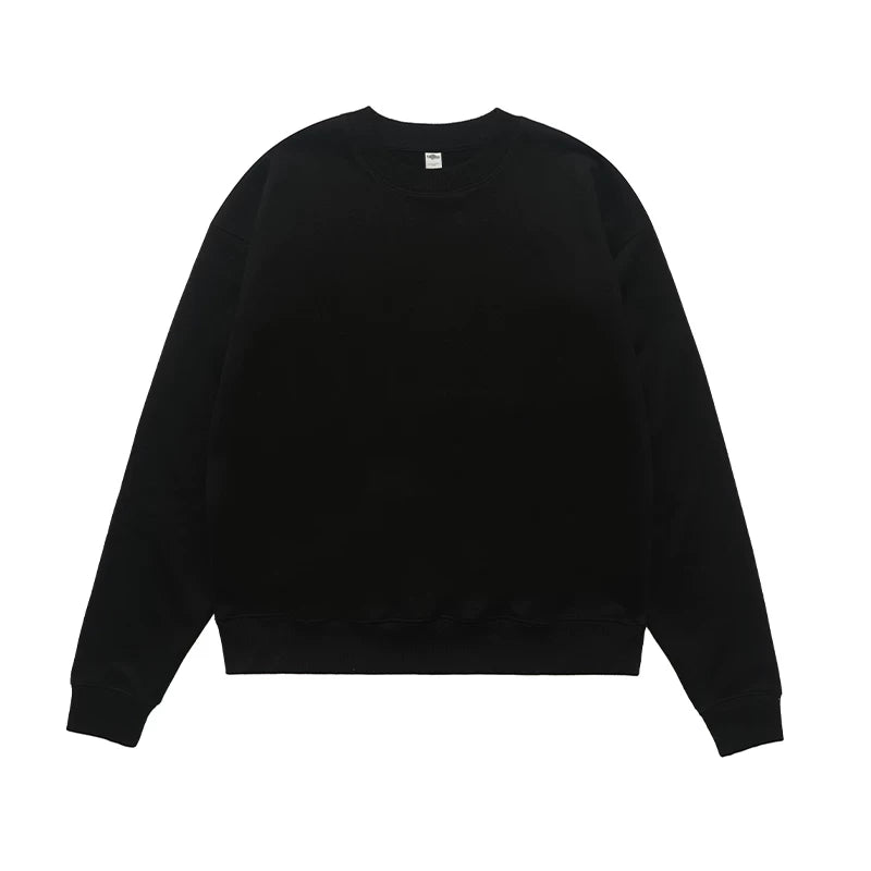 ONSEVENINE Heather Grey Minimalist Crewneck Sweatshirt