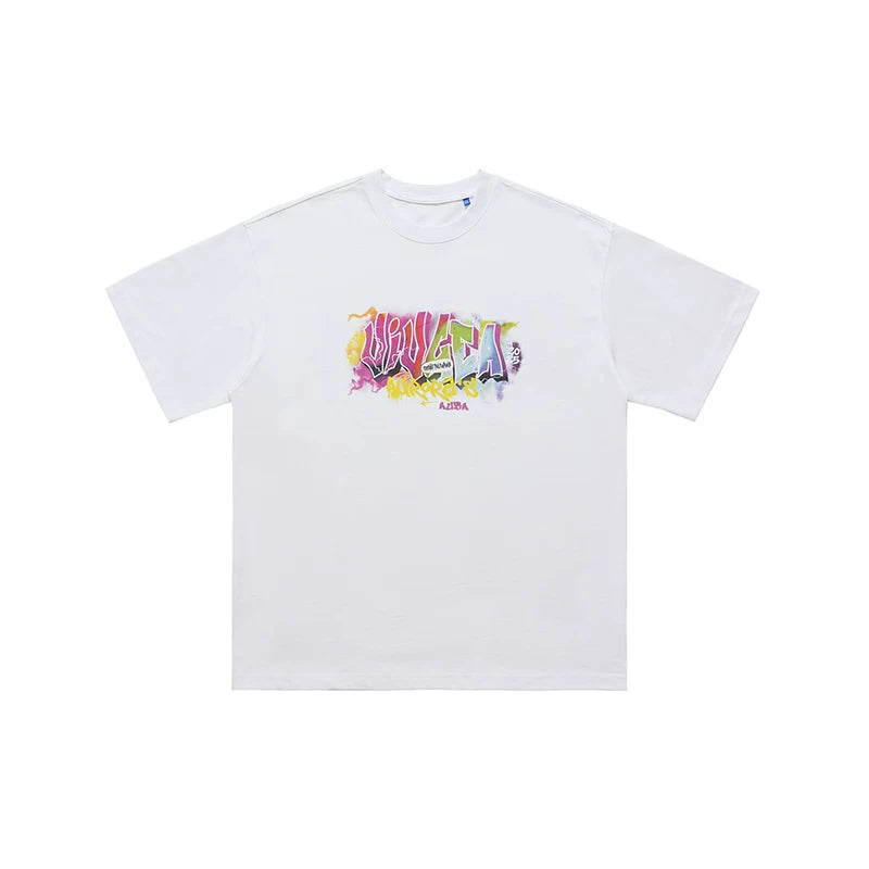 ONSEVENINE Graffiti Airbrush Back-Graphic Tee
